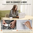 thumbnail image 5 of VEVOR Heated Blanket Electric Throw,Soft Flannel Heating Blanket with 10 Hours Timer Auto-off & 5 Heating Levels for Couch Sofa 72" x 84" - 72" x 84", 5 of 5