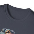 thumbnail image 3 of Wave-runner Alligator Fun Tee Unisex Softstyle T-Shirt by Purring Lion, 3 of 4