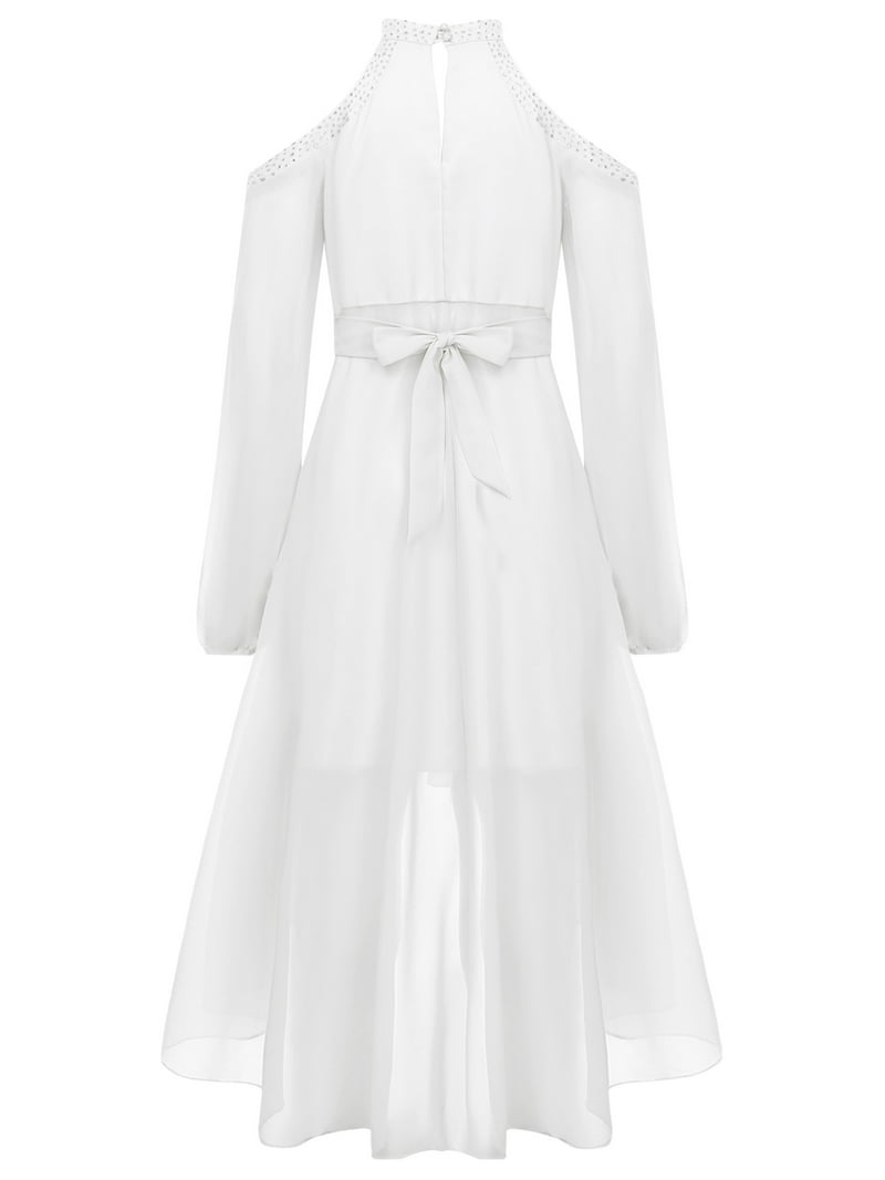 vastwit Junior Bridesmaid Dress Kids Flower Girl Dresses Elegant Cold Shoulder Chiffon Formal Gown Ivory 6 - Walmart.com vastwit Junior Bridesmaid Dress Kids Flower Girl Dresses Elegant Cold Shoulder Chiffon Formal Gown Ivory 6 - Walmart.com
