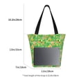 thumbnail image 3 of Honeii St Patrick's Day6 Print Women Top Handle Satchel Handbags,Fashion Handbag,Messenger Tote Bag Purse for Women,Shoulder Bag Handbag for Travel, Work, 3 of 6