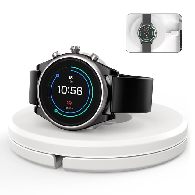 TIMIFIS For Fossil Gen 4 Gen 5 Smart Watch Magnetic Fast Charging Dock USB Cable Charger Gift