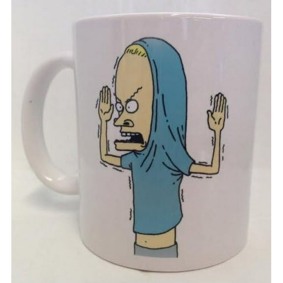 Cornholio: Are You Threatening Me? 11oz Ceramic Coffee Mug by 11 oz Mug, waYanl-4340, BZ305