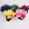 thumbnail image 1 of onlyliua para Interior/Exterior Plantas En Macetas Bienvenida Simuladas, Flores Artificiales En Plástico, Árboles En Pavo Real, Decoración Del Hogar En Bonsáis, Decoraciones En Plantas Simuladas, 1 of 2