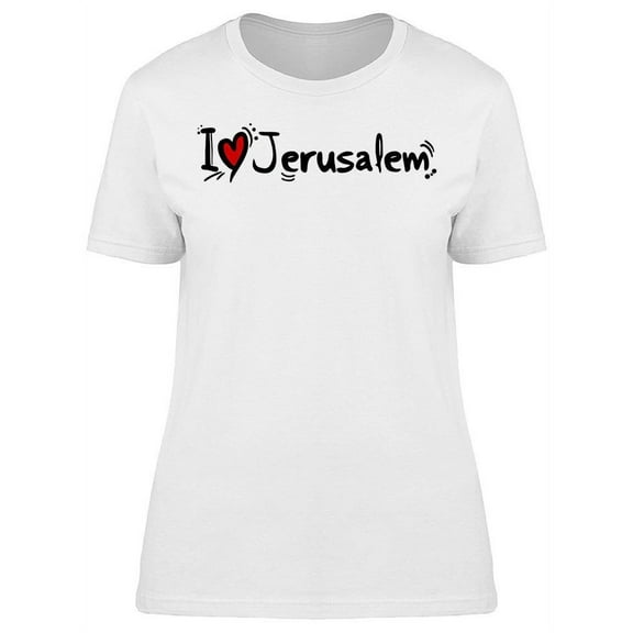 Jerusalem City T-Shirt Women -Image by Shutterstock, Female 3X-Large