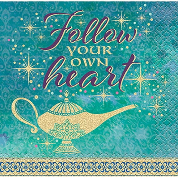 Partypro 011179795017 Aladdin Beverage Napkin