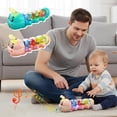 thumbnail image 2 of Caterpillar Crawling Toy, Caterpillar Design Tummy Time Toy with Light & Music Musical Light Up,CrawlingToy, Interactive Tummy Time Toys,Moving Crawlings Baby Toys for Early Learning and Play, 2 of 9