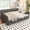 Gray Upholstered Queen, variant on LHSHID Queen Size Upholstered Platform Bed with USB and 2 Drawers,Gray
