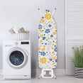 thumbnail image 4 of HELLHERO 15x54 Inch Ironing Board Cover Easy to Install Soft and Comfortable for Friends, Floral Print, 4 of 4