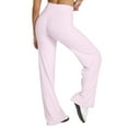 thumbnail image 7 of Daznico Womens Pants,High Waist Casual Pants with Lifting Soft Stretchy Comfy Trousers for Yoga Gym Workout Wear,Womens Trousers,Size:L, 7 of 7
