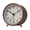 Sathorn color, variant on Yihuala Metal Creative Alarm Clock Small Mute Alarm Clocks Bedside Electronic Round Number Desk Table Home Decoration Clock