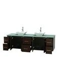 thumbnail image 5 of Wyndham Collection WCVW00980DESGGOVM24 80" Wall Mounted / Floating Vanity Set, 5 of 7