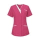 thumbnail image 4 of Las mujeres friegan de enfermería para la tienda de mascotas del SPA, trabajador del hotel del salón de belleza Rosa Roja Talla L, 4 of 9
