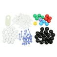 thumbnail image 1 of Kit De Modelo Molecular, Conjunto De Química Orgánica De Color Brillante, Material Plástico Práctico Y Eficiente, Ambiental Para Enseñanza En Laboratorio, 1 of 7