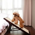 thumbnail image 2 of Merry Products Collapsible Adjustable 33.5 Inch Indoor Dog Cat Ramp Step Stairs, 2 of 7