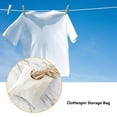 thumbnail image 7 of Cheers.US Multipurpose Clothespin Bag with Hanger,Hanging Storage Bag for Home Over the Door, 7 of 7