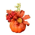 thumbnail image 2 of WHEANG Plastic Pumpkin Ornament Halloween Layout Pumpkin Garden Party Pumpkin Decor Halloween New Artificial Pumpkin Festive Atmosphere Party Home Decor, 2 of 5