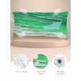 thumbnail image 2 of Green Coastal Beach Pillow Cases Cal King Size, Smooth Satin Pillowcase for Hair and Skin, Summer Nautical Oil Painting Decorative Cooling Bed Pillow Covers with Zipper, 20x40 Inches, 2 of 5
