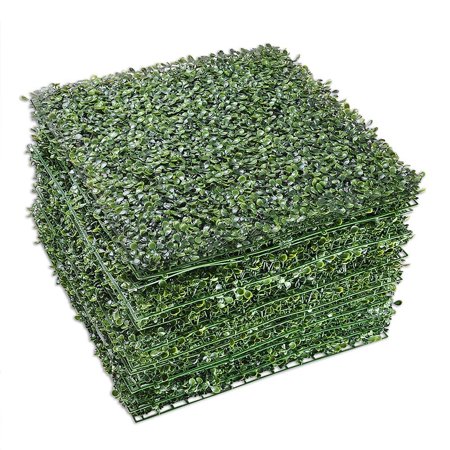 Yescom Artificial Boxwood Hedge Mat With Cable Ties Uv Privacy Fence Yescom Artificial Boxwood Hedge Mat With Cable Ties Uv Privacy Fence Screen Greenery Panel Outdoor Decor