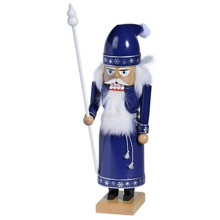 KWO Arctic Santa Wooden German Christmas Nutcracker Decoration Made Germany