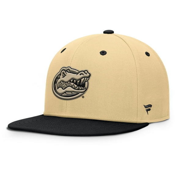 Men's Fanatics Khaki/Black Florida Gators Balance Fitted Hat