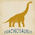 thumbnail image 3 of Lewis, Sheldon 20x20 Black Modern Framed Museum Art Print Titled - Brachiosaurus Dino, 3 of 5
