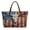 Red - American Flag Cow Skull, variant on ZUXONGSY Leather Highland Cow Print Top Handle Bag for Women Pu Leather Top Handle Tote Bag Casual Satchel Handbags with Zipper for Shopping Work