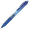 Pentel EnerGel-X Retractable Roller Gel Pen .5mm Blue Barrel/Ink Dozen BLN105C