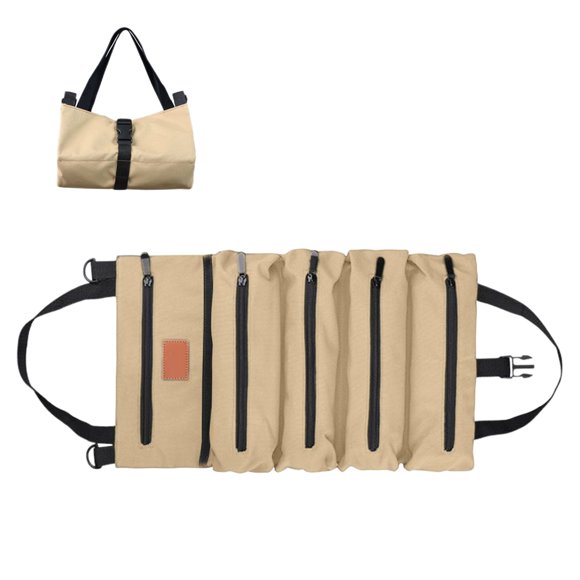 shyuyusa Sac de Rangement Multifonction pour Outils de Réparation de Voiture, Organisateur de Quincaillerie Résistant à l'Usure, Pochette Portable à Main pour l'Entretien des Véhicules Équipement Extérieur