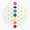 1pcs, variant on Flower Of Life Seven Chakras Er, Phone Decal Water Bottle Stickers Car Decals, Funny Birthday Gift
