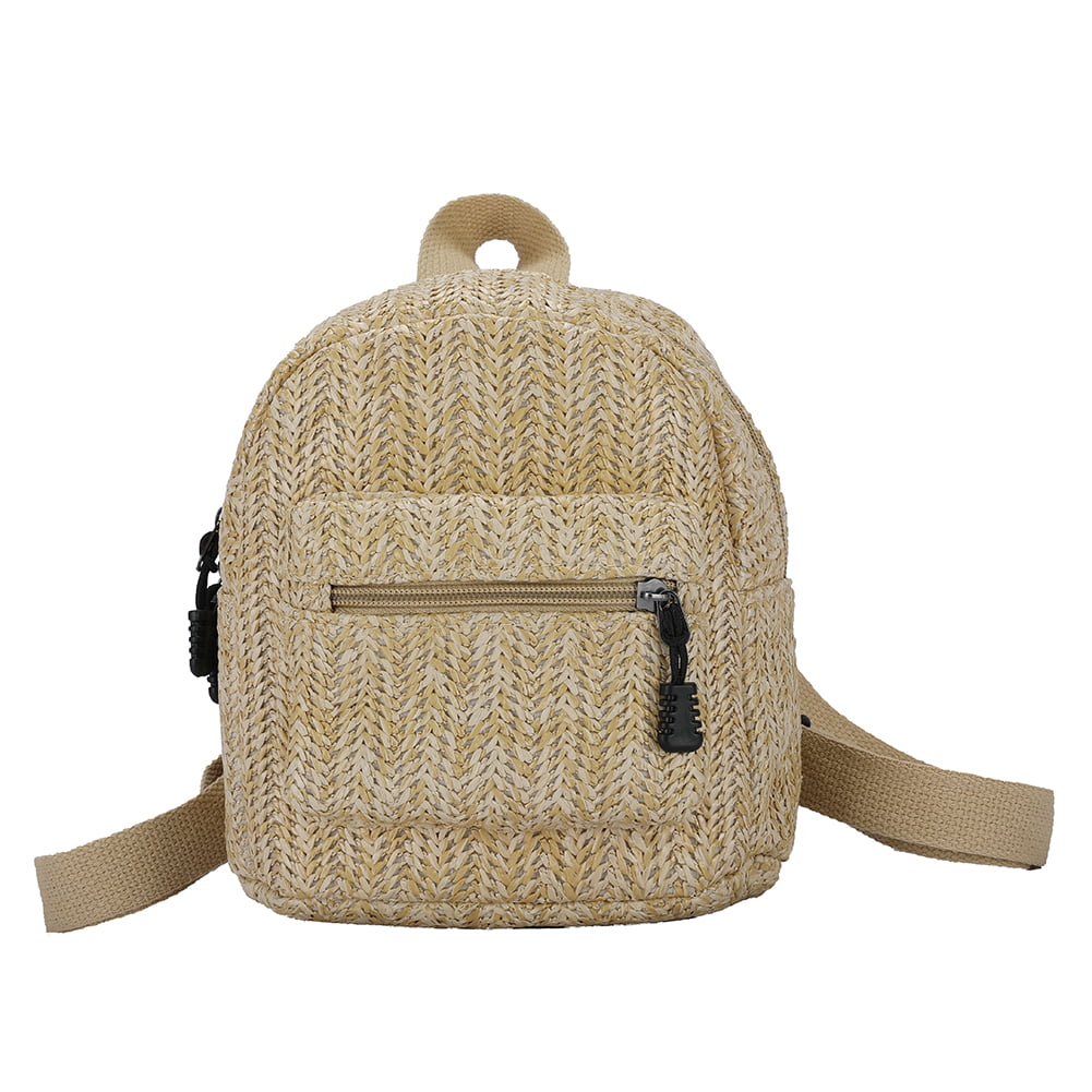 Small Woven Backpack