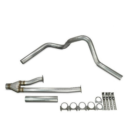 For Toyota Tundra 14-21 3" Direct Fit Single Exhaust Kit No Muffler Side/Corner Exit