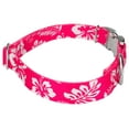 thumbnail image 4 of Country Brook Petz® Premium Pink Hawaiian Dog Collar and Leash, Medium, 4 of 6