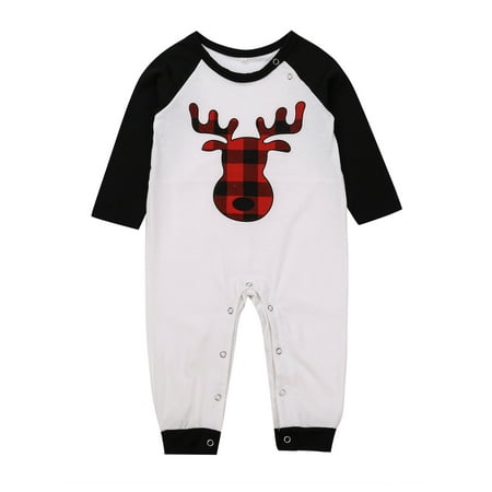 

Diconna Matching Family Pajamas Sets Reindeer and Christmas Tree Loungewear