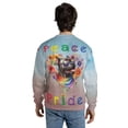 thumbnail image 5 of Peace Love Pride Cane Corso with Rainbow Sunglasses LGBT LGBTQ+ All Over Print 3D Sweatshirt Unisex Merch Italian Mastiff Dog Lover Gifts Idea - 01004, 5 of 6