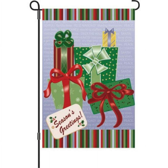 Premier Garden Size Flag - Seasons Greetings
