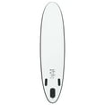 thumbnail image 4 of vidaXL Inflatable Stand Up Paddleboard Set Black and White, 4 of 8