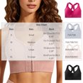 thumbnail image 3 of Lopecy-Sta Sports Bra for Women Racerback Front Hook High Support Seamless Wireless Compression Bra, 3 of 9