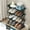 A112 accessories clearance under 5$, variant on under $5 Usloyux 4 Tier Free Standing Shoe Rack for Closet Holds 8-12 Pairs Shoe Organizer Stackable Shoe Storage Shelf for Entryway, Closet, Garage, Bedroom, Cloakroom