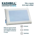 thumbnail image 4 of Almohada Kashbill Memory Foam con Gel, Hipoalergénica, Antibacterial y Termorreguladora - Frescura y Confort para un Sueño Reparador 60x40, 4 of 5