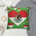 thumbnail image 2 of ARISTURING Throw Pillow Cases Mexican Flag Pillow Covers Rectangular Pillowcase Set of  Soft Decorative Throw Cushion Covers  with Zipper for Couch Office Sofa Bed Home Party Decorations, 2 of 5