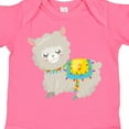 thumbnail image 4 of Inktastic Cute Llama with Colorful Blanket Boys or Girls Baby Bodysuit, 4 of 5