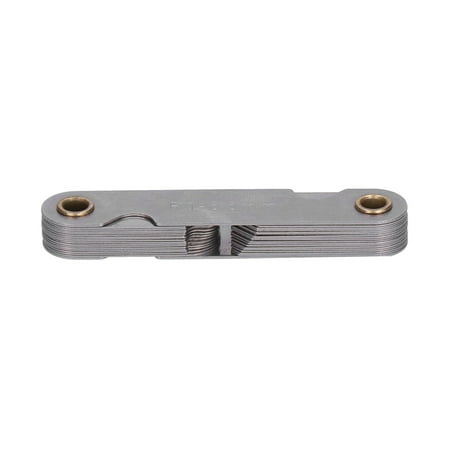 

Thread Gauge Metric Imperial Screw Pitch Industrial Stainless Steel Measuring Template R1‑6.5MM