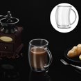 thumbnail image 3 of Tasse en Verre à Double Paroi Transparente Fournitures pour Café Tasses, 3 of 7
