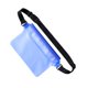 thumbnail image 4 of Riñonera impermeable, bolsa para teléfono, duradera, práctica, con correa ajustable, portátil Azul, 4 of 9