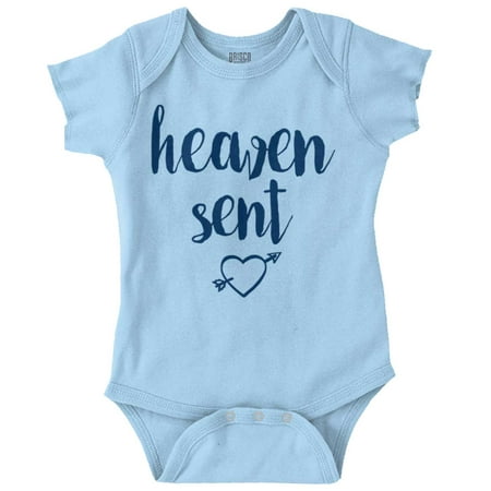 

Heaven Sent Christian Religious Baby Bodysuit Jumper Girls Brisco Brands