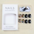 thumbnail image 4 of DHGDJGIN Cute Nails For Short Shape Nails Nails With Cute Cat Bat Pumpkin Designed For Shiny Acrylic Nails Fully Covered on Clear on Nails with Design, 4 of 7