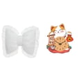 thumbnail image 1 of Cojín con lazo bonito,Almohada con forma de lazo,bonito cojín decorativo con lazo,Funda de almohada con lazo suave y cómodo adorno,Reloj de pared,Reloj de pared silencioso para amantes de, 1 of 8