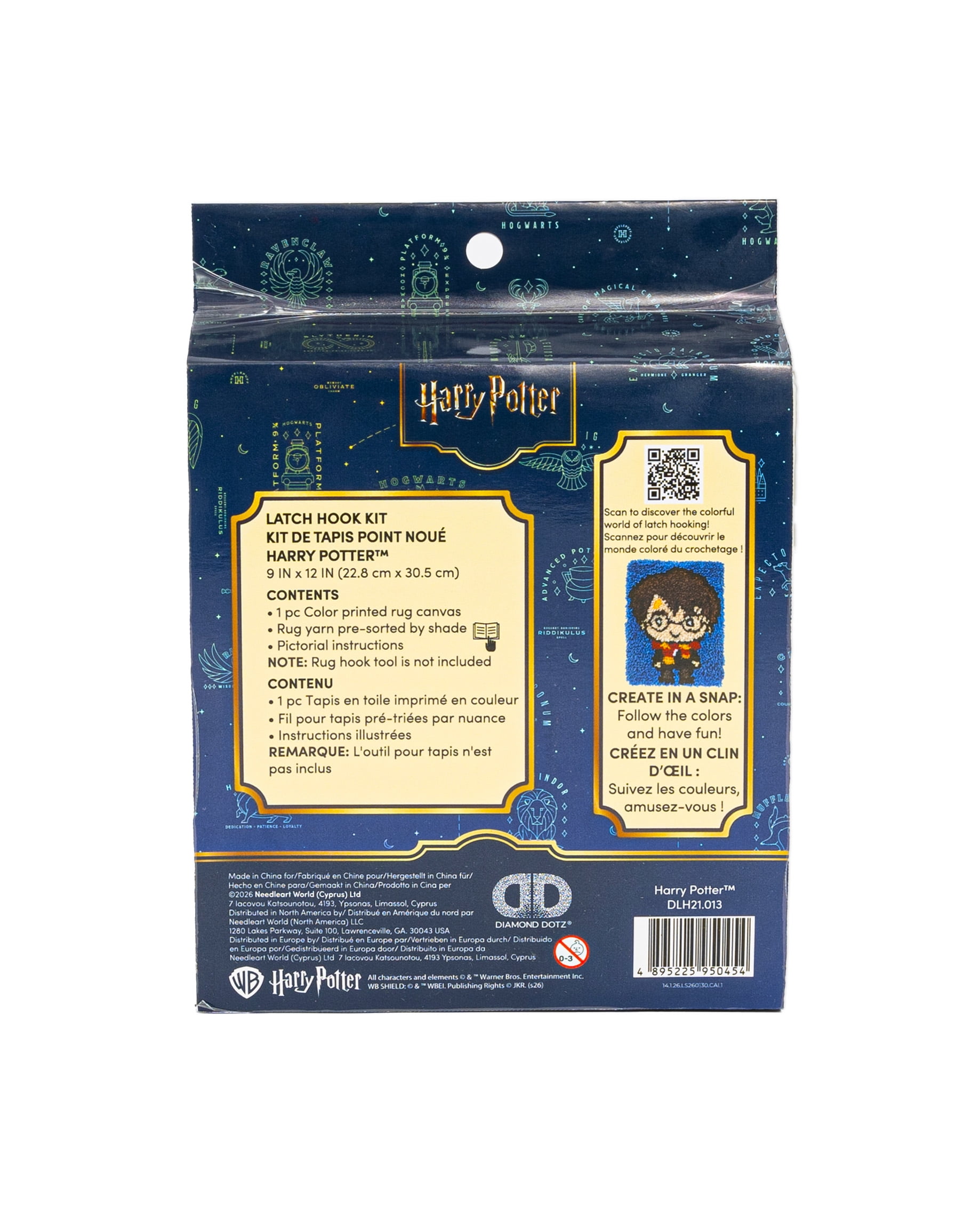 DIAMOND DOTZ® Harry Potter™ Latch Hook Kit