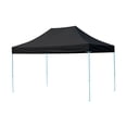 thumbnail image 1 of Ilios Innova | Toldo Plegable Negro 3x4.5 Carpa para Exteriores Resistente al Clima, Impermeable, Estructura de Hierro y Tela Oxford 600D., 1 of 9