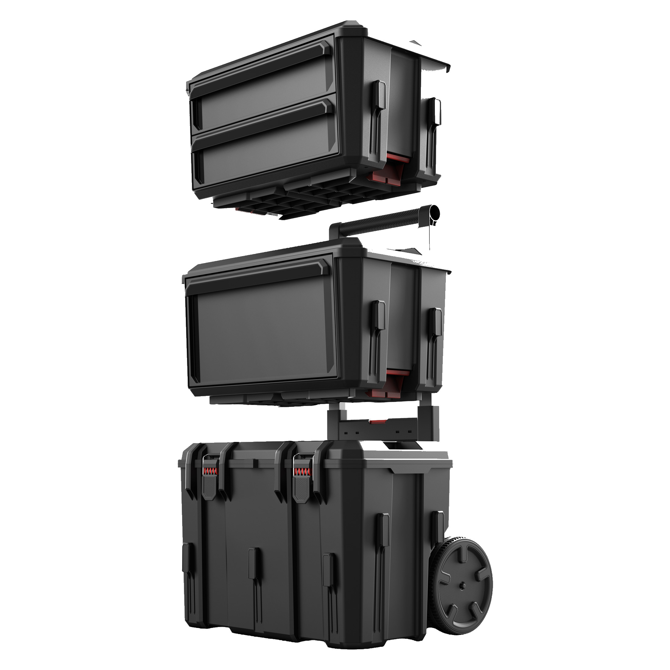 Hyper Tough Hyper Stack 2-Drawer Plastic Tool Box photo 8